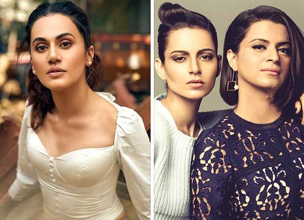 Won't be able to match up to their language: Taapsee on Kangana’s sister Rangoli calling her...