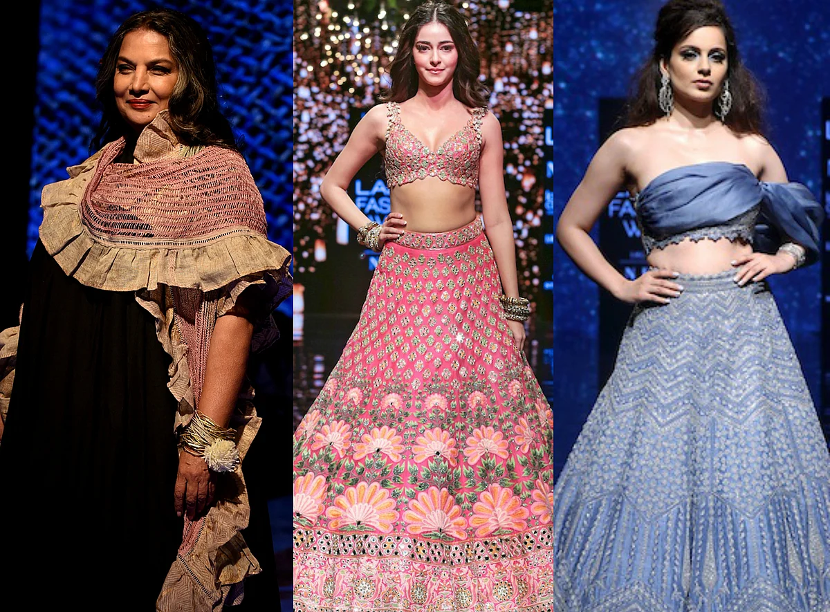 Kangana Ranaut set the ramp on fire as she turned the showstopper for the ace designer Disha Patil.