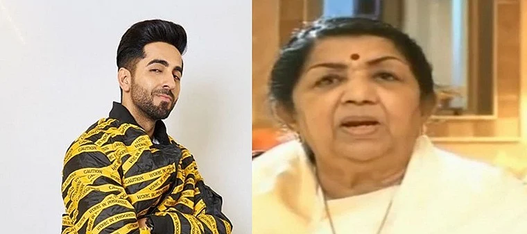 Lata Mangeshkar calls Ayushmann a 'good singer', advises him to 'pursue singing as ardently as...