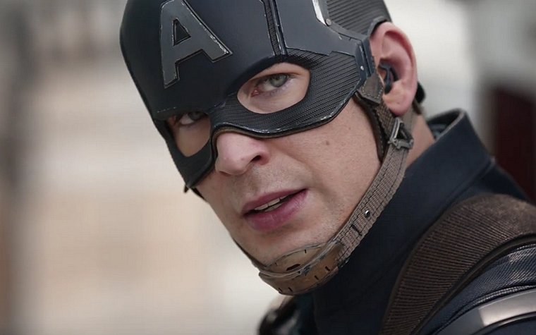 4. Chris Evans- Captain America: 50 Million USD