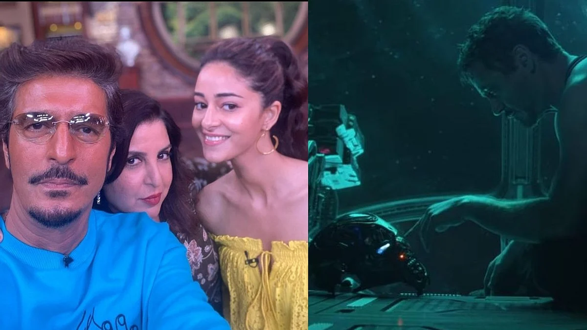 ‘Thank god Tony Stark died before seeing this’: Twitter ribs Ananya Panday for comparing Chunky...
