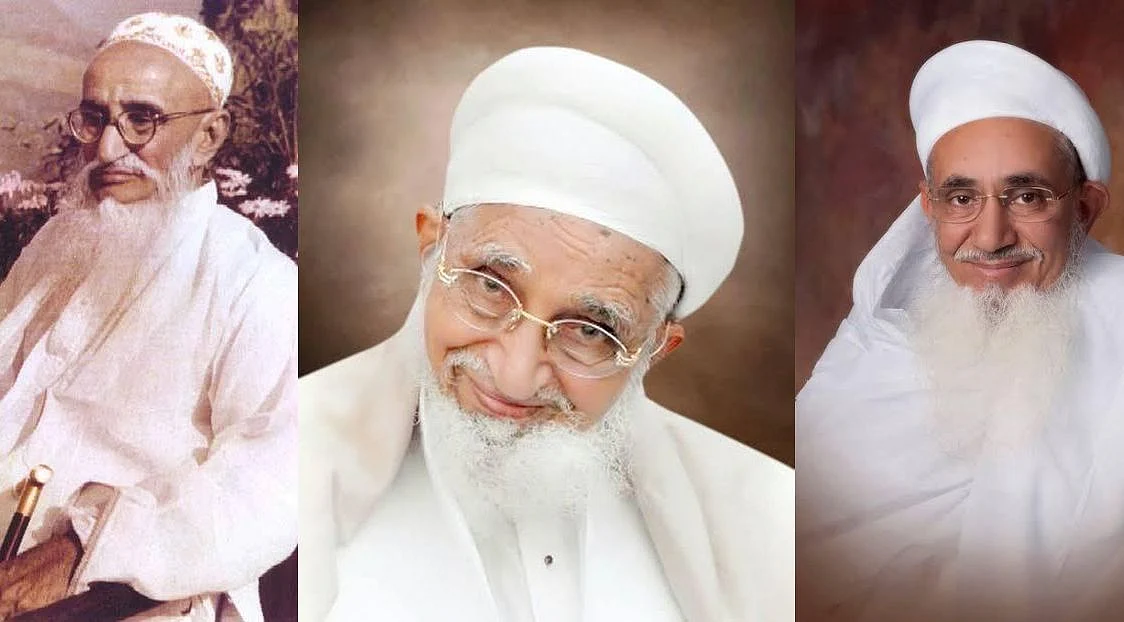Meeting with three Syednas