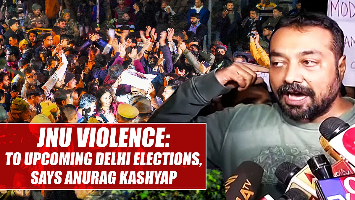 JNU violence: Such incidents happening due to upcoming Delhi elections, says Anurag Kashyap