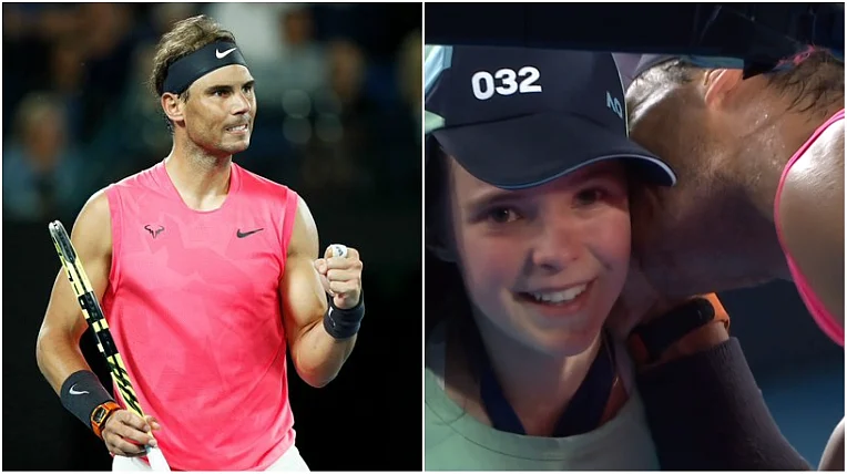 ‘The legend with a heart of gold’: Twitter goes gaga over Rafael Nadal’s gesture after hurting...