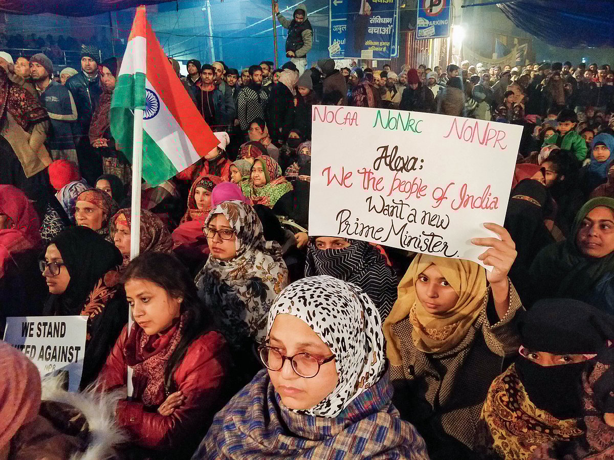 At Delhi's Shaheen Bagh, antiCAA protesters ring in new year with