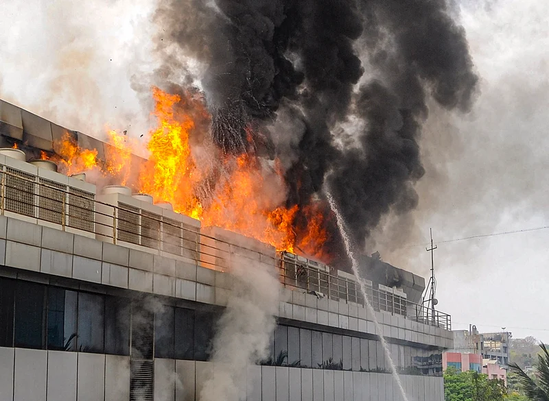 Mumbai: Glamorous high rises with glass facades can turn into death traps during fire incidents