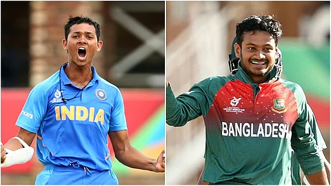 Yashasvi Jaiswal Vs Mahmudul Hasan Joy The Battle Between India And Bangladesh Rages In U 19 World Cup Yashasvi Jaiswal Vs Mahmudul Hasan Joy The Battle Between India And Bangladesh Rages In U 19 World Cup