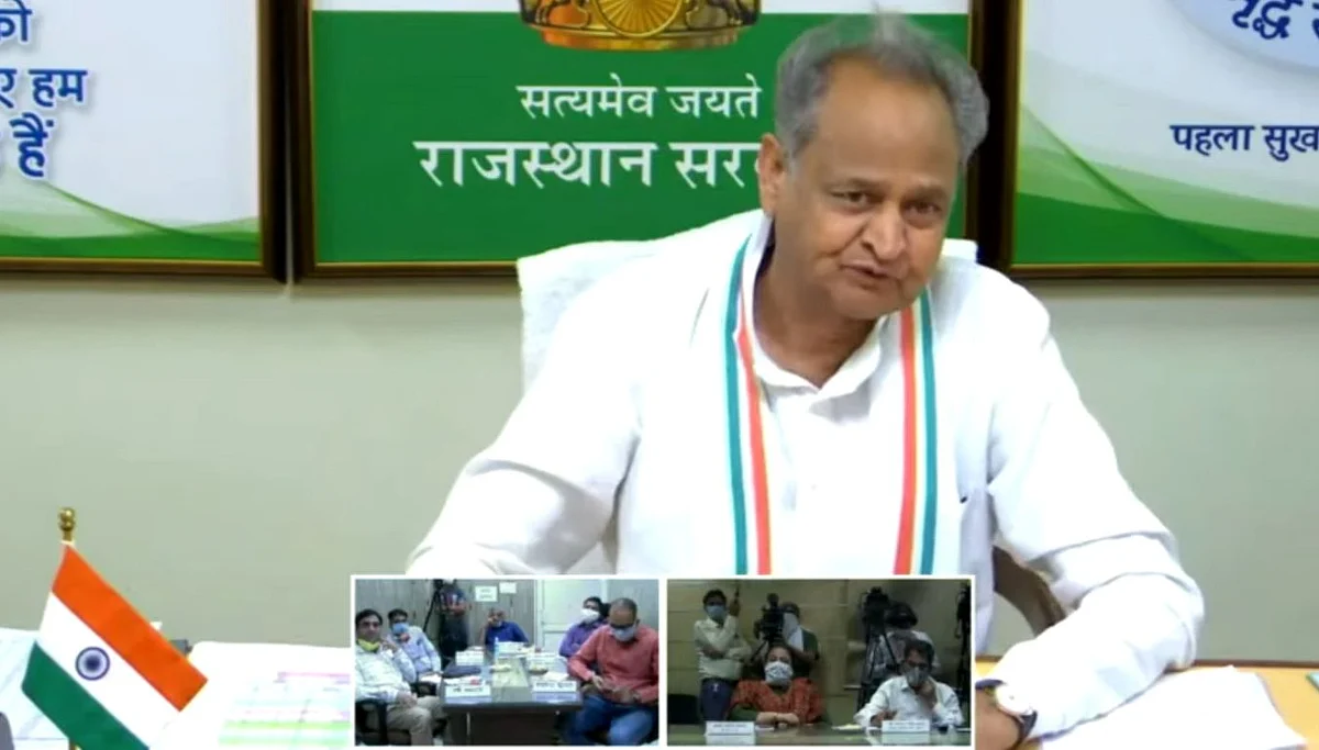 Watch: Ashok Gehlot says Rajasthan will flatten the curve, dodges question on Tablighi Jamaat