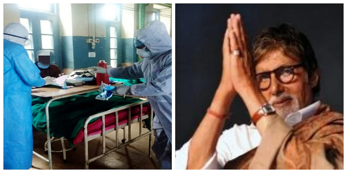 Amitabh Bachchan lauds doctors by dedicating 'Coolie' song 'Saari duniya ka bojh hum uthate hain'