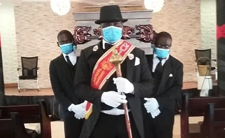 Revealed - what the the viral Ghanaian pallbearers really think of your memes amid COVID-19 pandemic