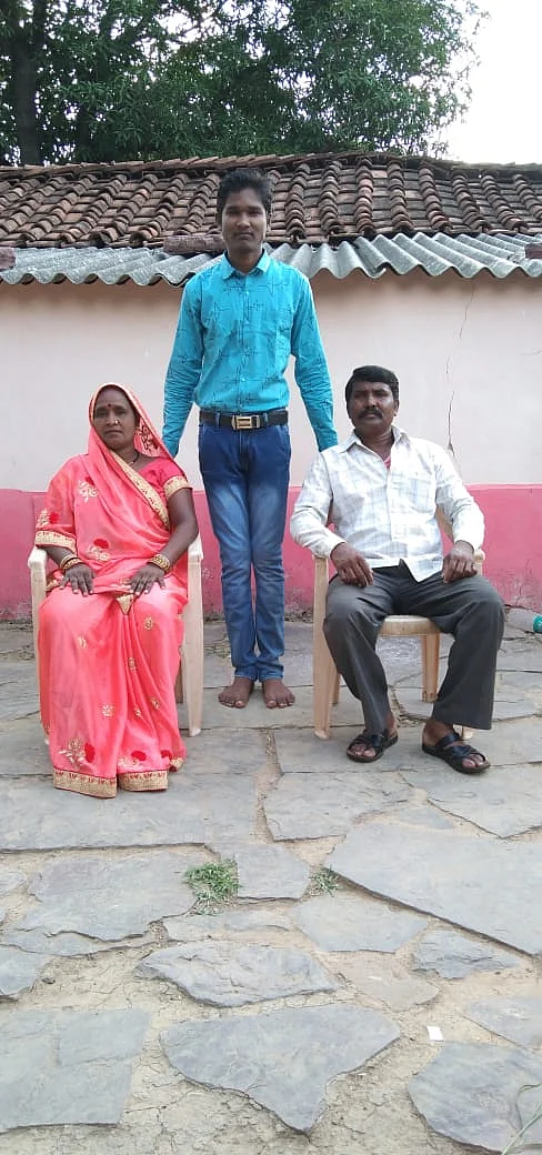 Delan Patel with his parents (Asha & Hukam Patel)