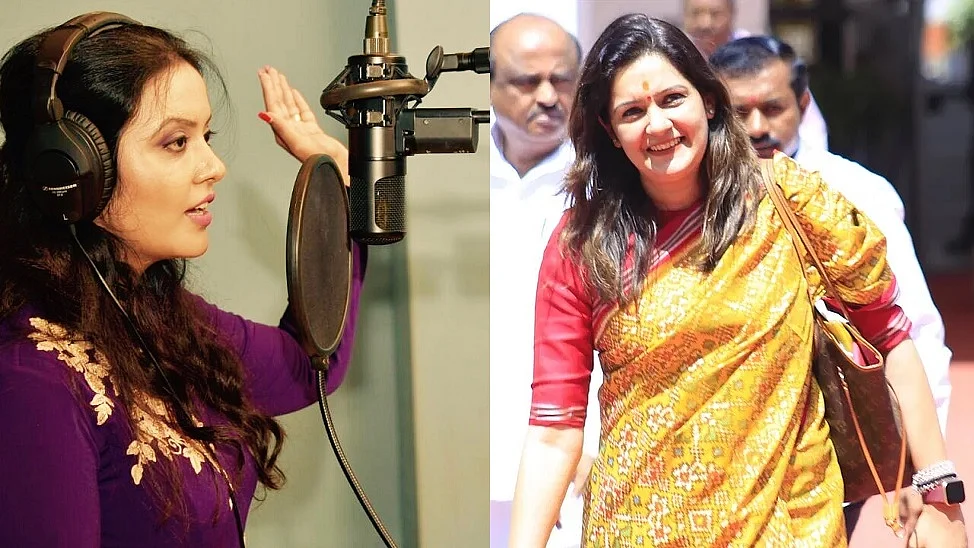 'Only audience forced to listen to your out of tune songs': Priyanka Chaturvedi slams Amruta...