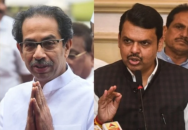 Uddhav Thackeray, Devendra Fadnavis visit flood-hit areas of western Maharashtra and Marathwada