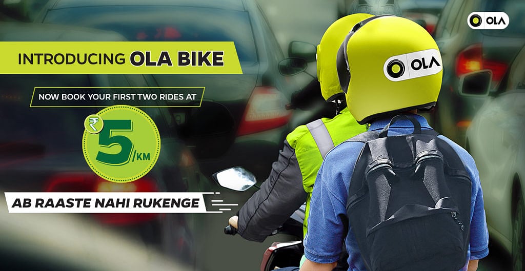 Ola bike first ride free Clearance