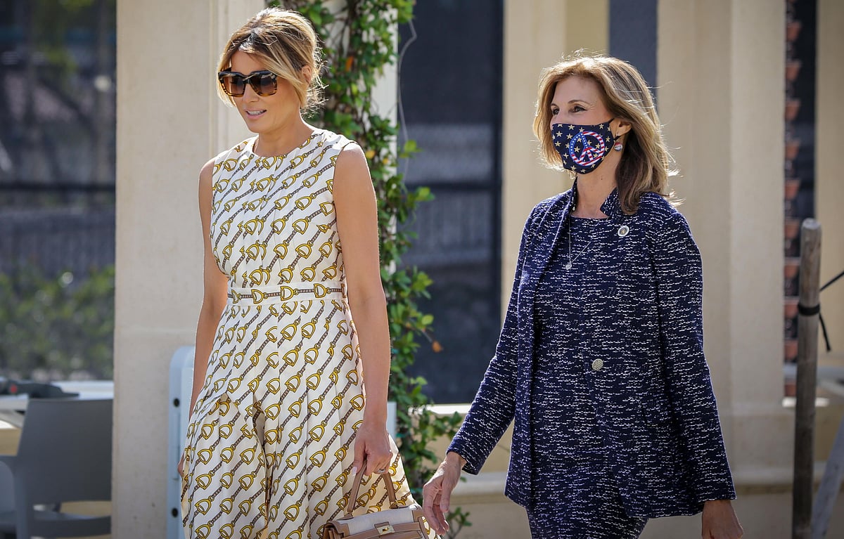 US Elections 2020: Melania Trump wears an ensemble worth Rs 16.5 lakh to cast her vote