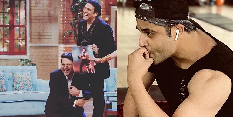 Despite Krushna Abhishek's absence, Govinda takes a jibe at his nephew on 'The Kapil Sharma Show'