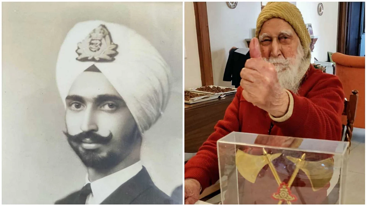 Col Prithipal Singh Gill, only officer to serve in IAF, Indian Navy, and Indian Army, turns 100...