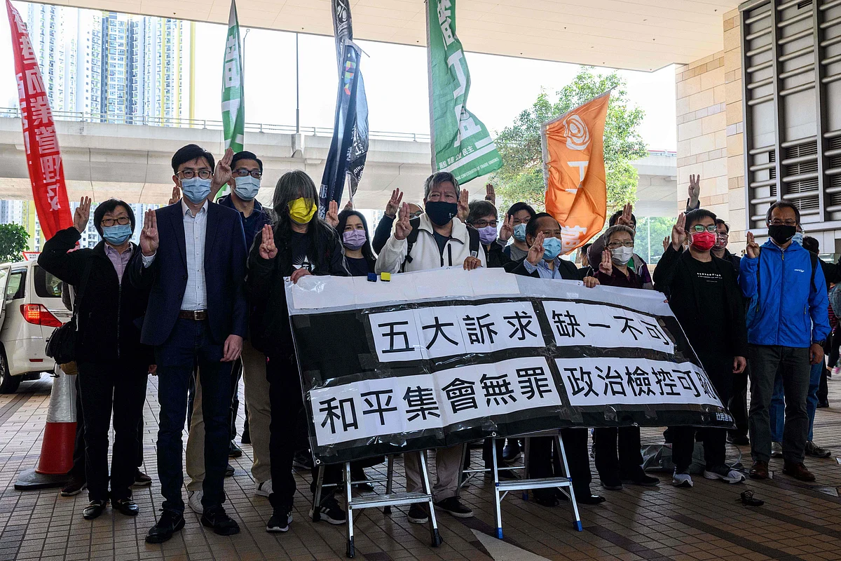 2019 Hong Kong anti-govt protests: Two former lawmakers plead guilty to illegal assembly charges
