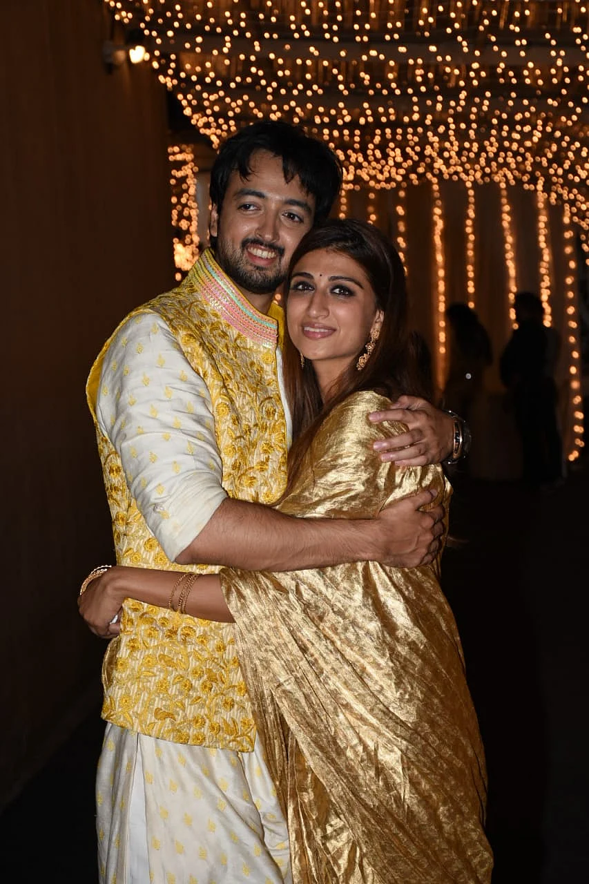 Priyaank Sharma and Shaza Morani