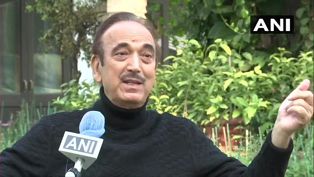 Congress leader Ghulam Nabi Azad reiterates demand for J&K statehood, then delimitation, assembly...
