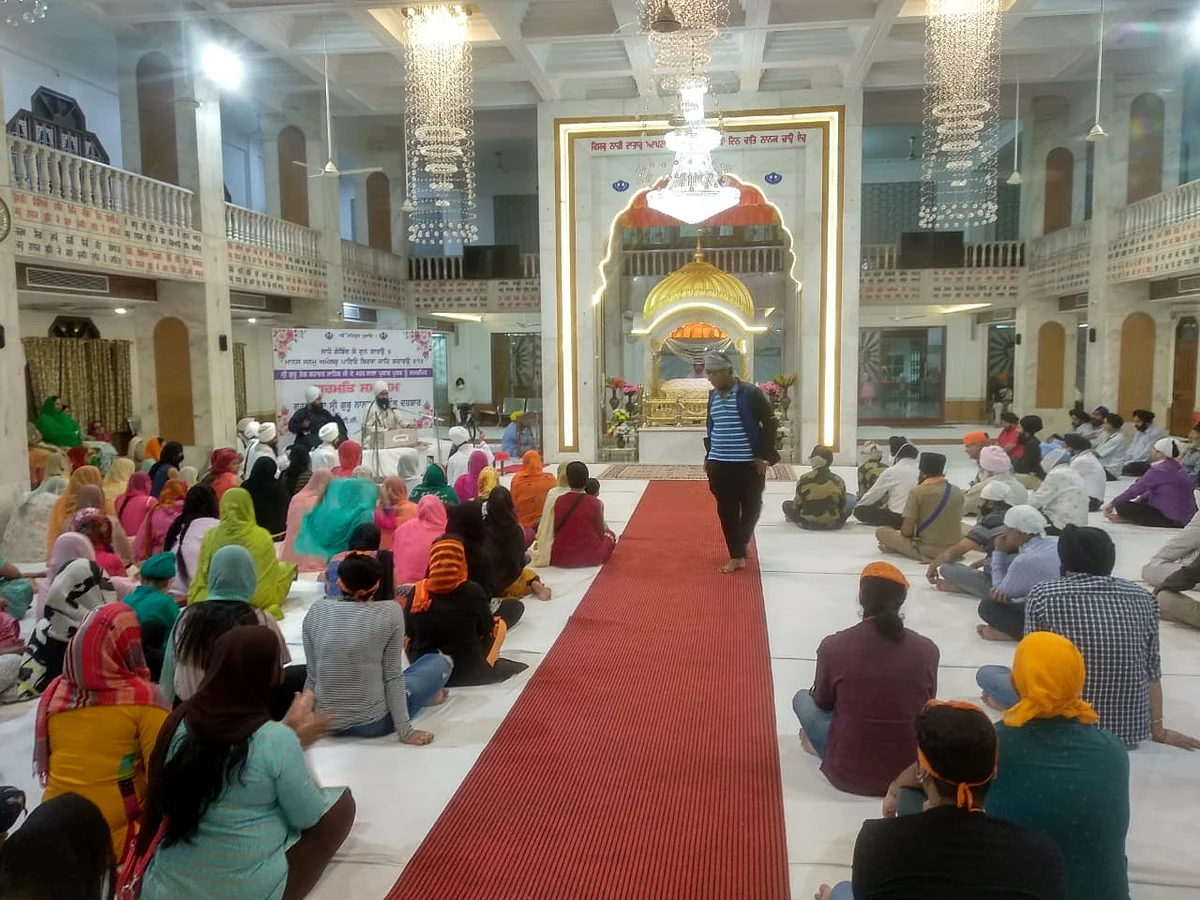 Indore: Sikhs remember preachings of Guru Tegh Bahadur whose 400th birth anniversary is being...