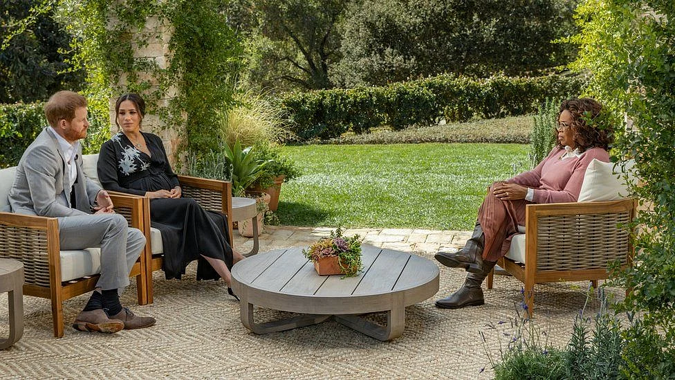 Oprah Winfrey reveals she was 'surprised' by Meghan Markle's racism claims against royal family
