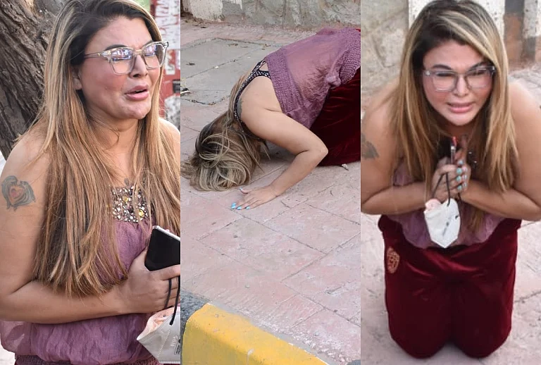 'Salman Bhai apne meri maa ko bachaa liya': Rakhi Sawant breaks down while talking to paparazzi...