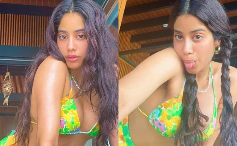 Janhvi Kapoor is an 'island girl' as she poses in skimpy swimsuit; check out latest pics from...