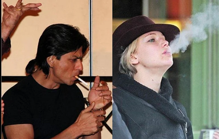 World No Tobacco Day 2021: Shah Rukh Khan, Jennifer Lawrence and other celebrities who are chain...
