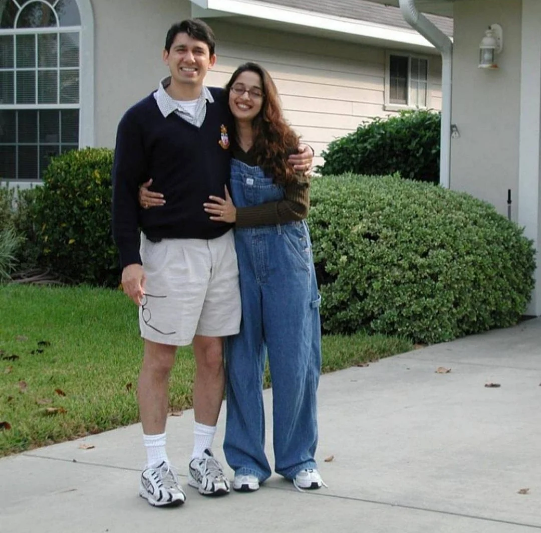 Madhuri and her husband Shriram Madhav Nene
