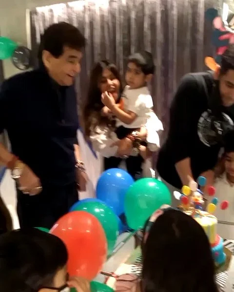 Watch: Tusshar Kapoor's son Laksshya turns 5; actor captions birthday post using dad Jeetendra's...