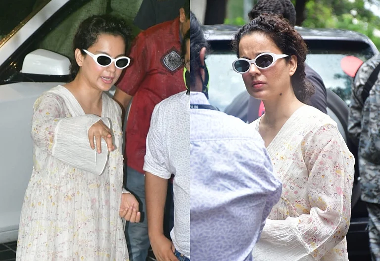 'She is corona spreader': Kangana Ranaut slammed for stepping out in Mumbai without a mask yet again