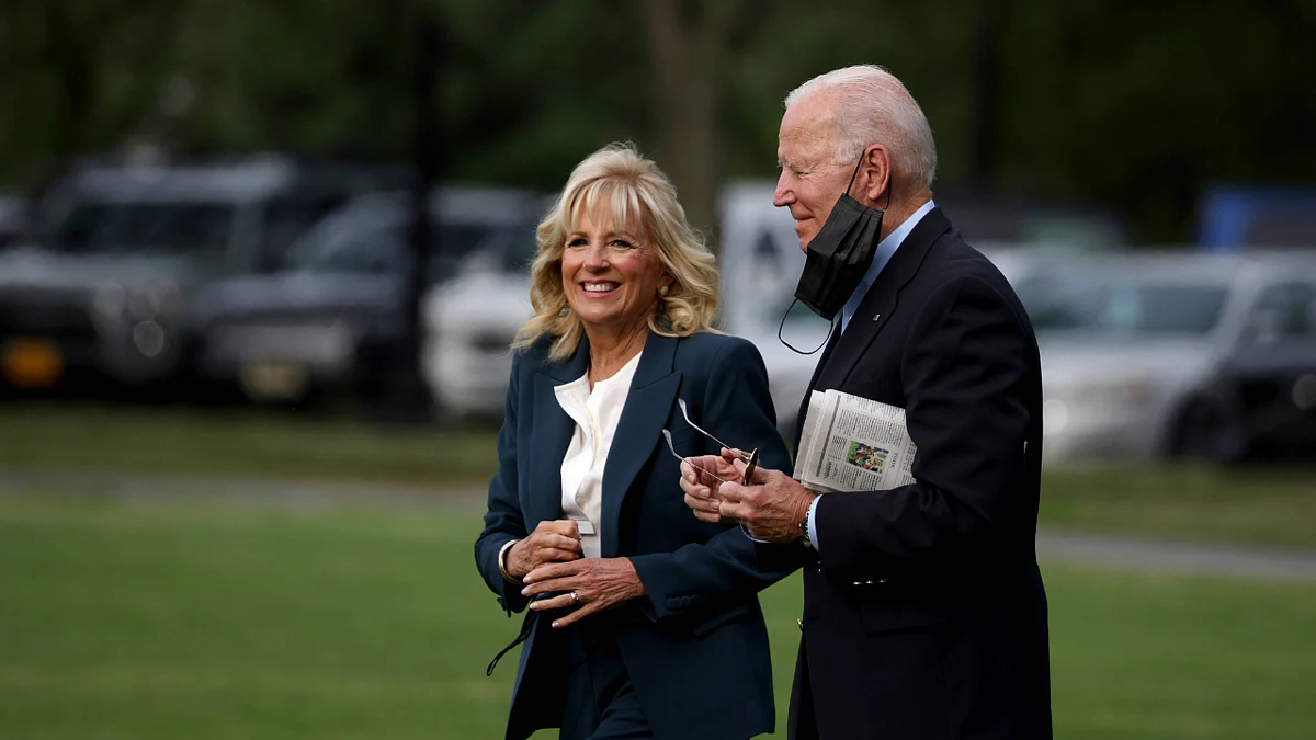 'FLOTUS rocks!': Twitterati in love with the Bidens' cute banter ahead of G-7 summit in UK; watch...