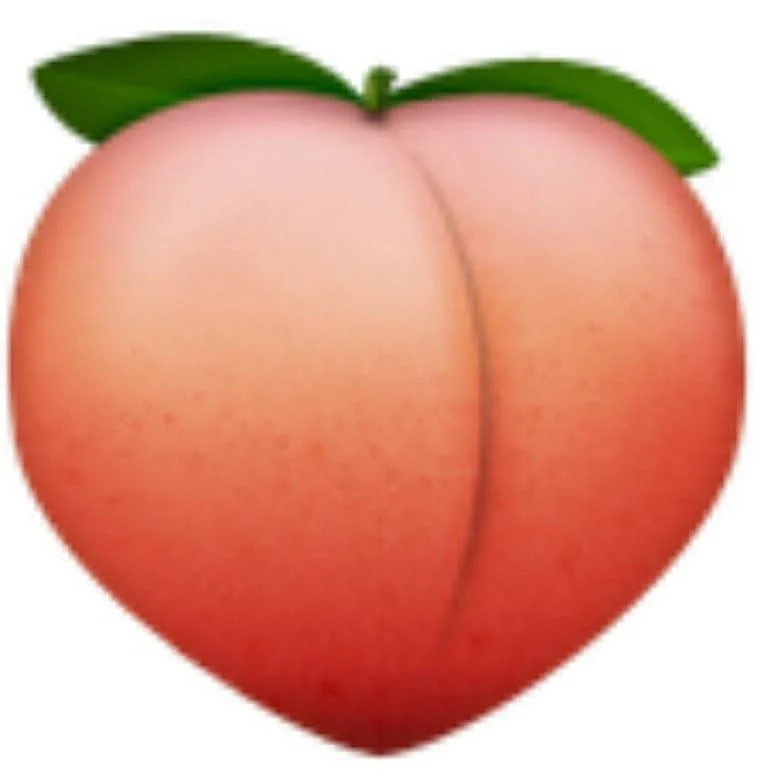 Peach emoji