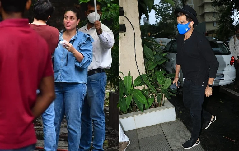 In Pics: Kareena Kapoor, Anil Kapoor, Rhea Chakraborty and other celebrities spotted in Mumbai
