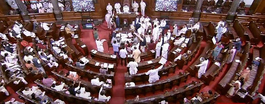 Parliament winter session: 12 Opposition Rajya Sabha MPs suspended for unruly behaviour in August