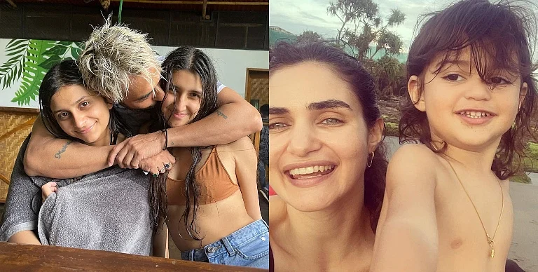 In Pics: After 'Dhaakad' wrap, Arjun Rampal enjoys vacay with GF Gabriella Demetriades, kids...