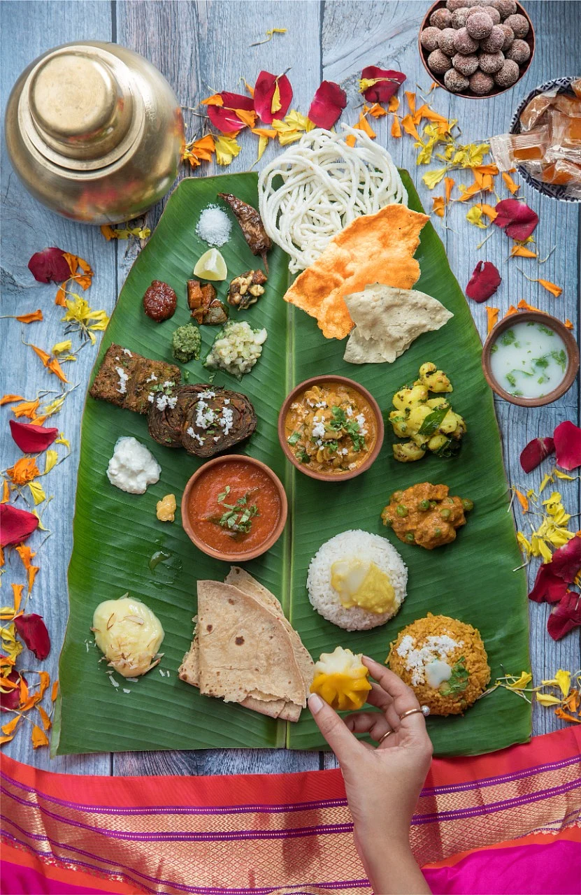 Traditional Maharashtrian Thali by The Heritage Street by Chef Varun Inamdar