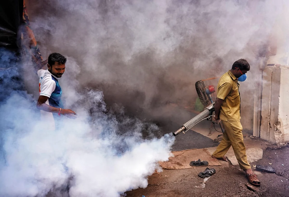 Bmc is fogging in the city after increased dengue and malaria cases in City