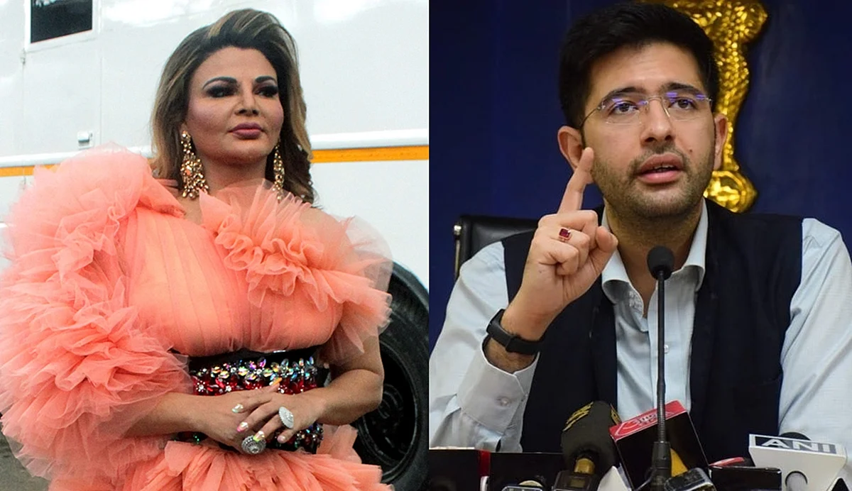 ‘Tumhara chadha utaar dungi’: Rakhi Sawant slams Raghav Chadha for using her name to comment on...