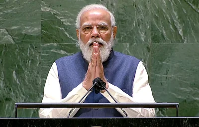 Watch Video | 'Countries with regressive thinking...': PM Modi takes veiled dig at Pakistan at 76th session of UNGA