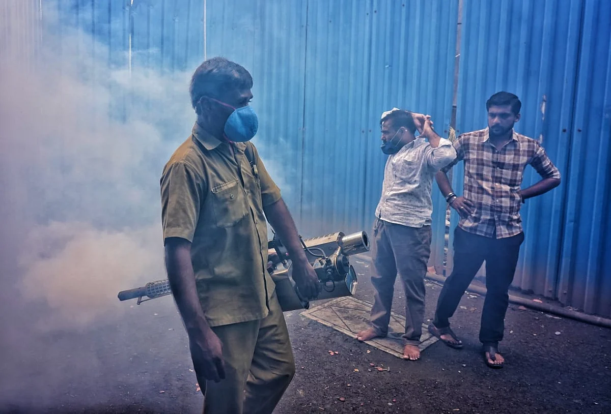 Bmc is fogging in the city after increased dengue and malaria cases in City