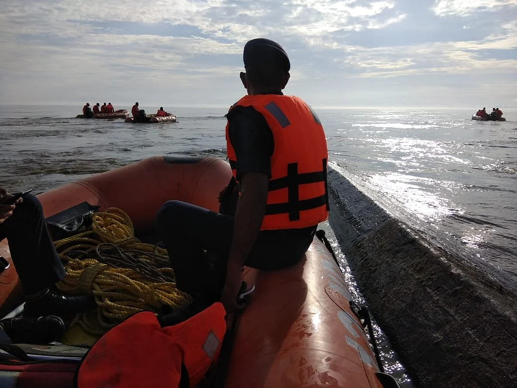 The two boats were ferrying around 120 passengers and many of them are still missing, according to the NDRF