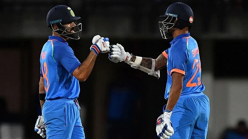 Watch Video: 'It's very funny', says Virat Kohli as he imitates Shikhar Dhawan's batting stance