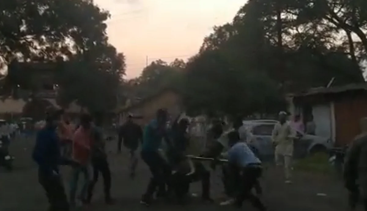 Watch Video: Bajrang Dal members assault director Prakash Jha, vandalises 'Ashram 3' sets in Bhopal