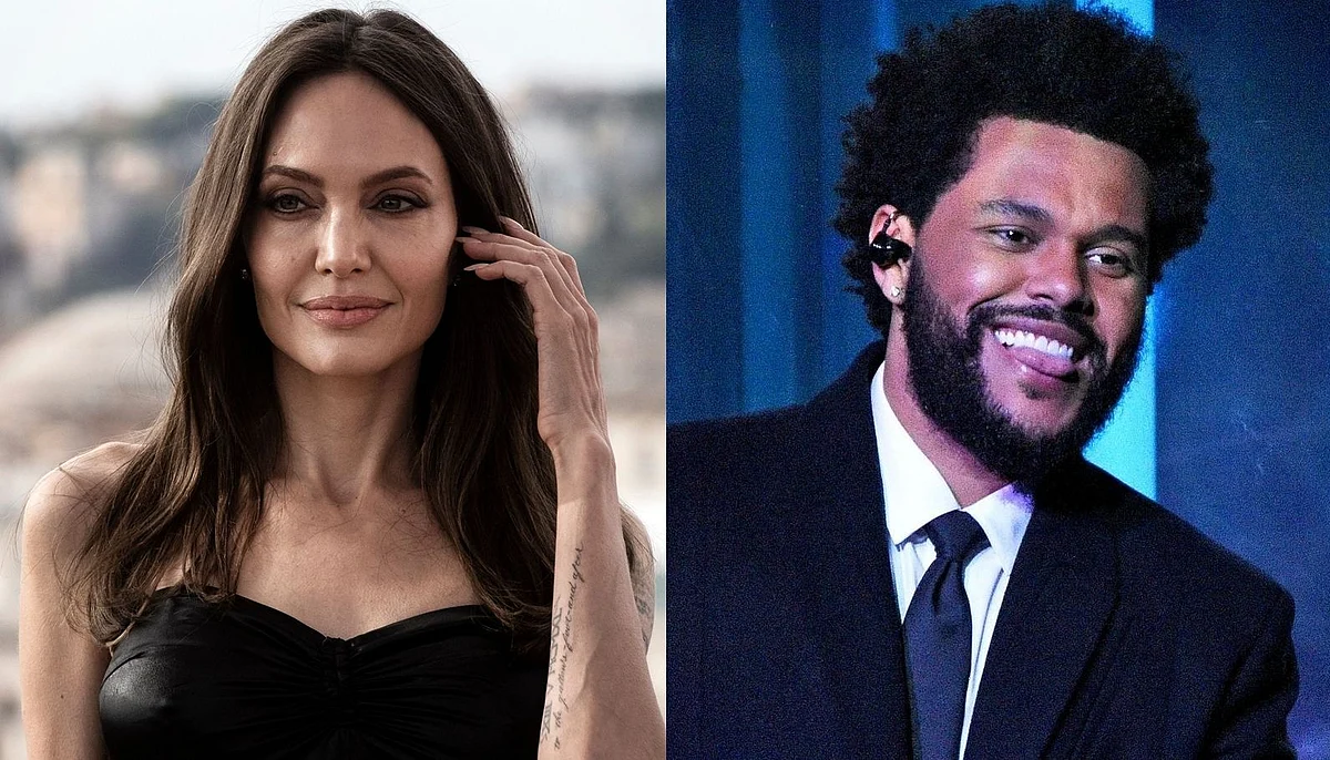 Check out Angelina Jolie's reaction after being asked about her relationship with The Weeknd