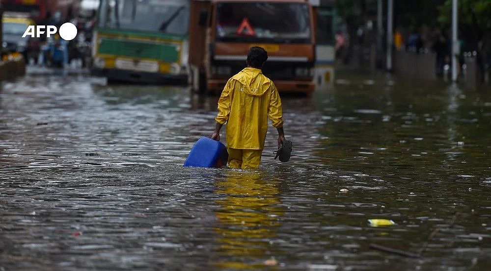 Multi-storey police quarter in Central Bengaluru tilts after incessant rains lash city for over a...