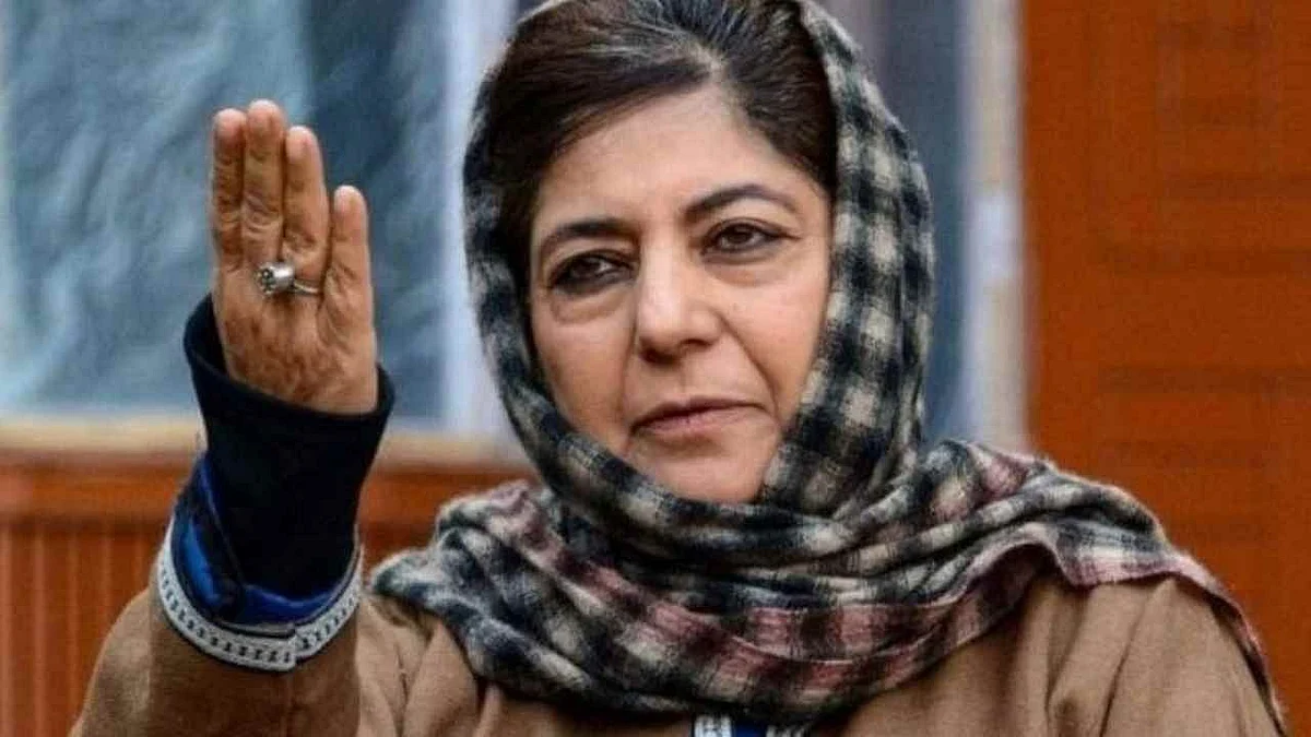 'Why such anger against Kashmiris for celebrating Pak's win?', tweets Mehbooba Mufti amid India's...