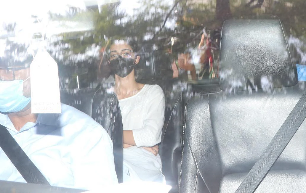 Mumbai: Ananya Panday leaves for NCB office after summons in connection with drugs seizure case
