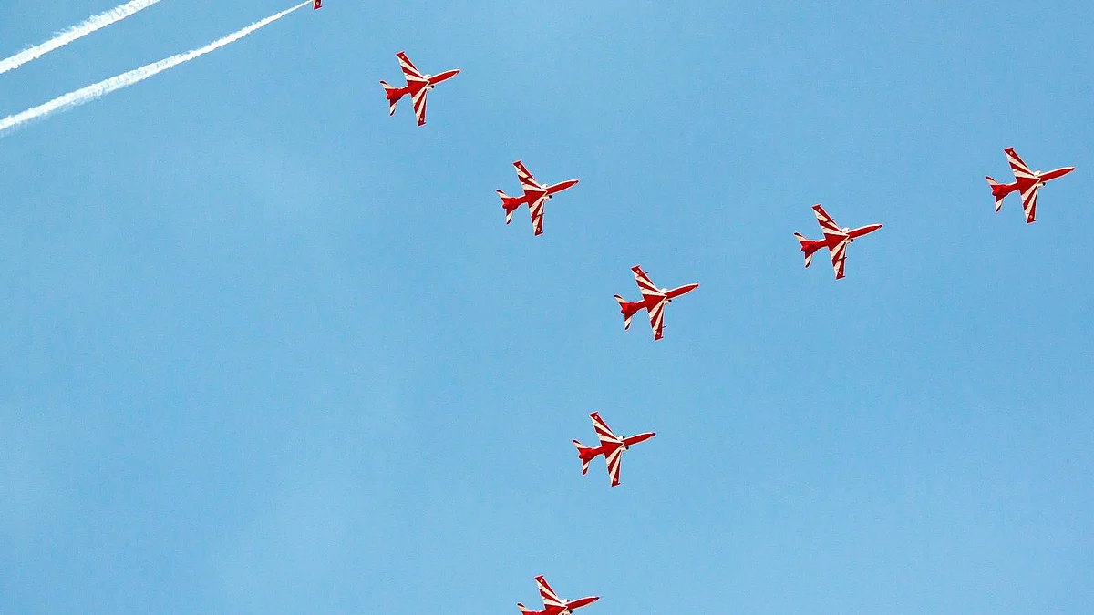 Mumbaikars get your cameras & look skywards - Air Force’s Suryakiran team to hold flypast over...
